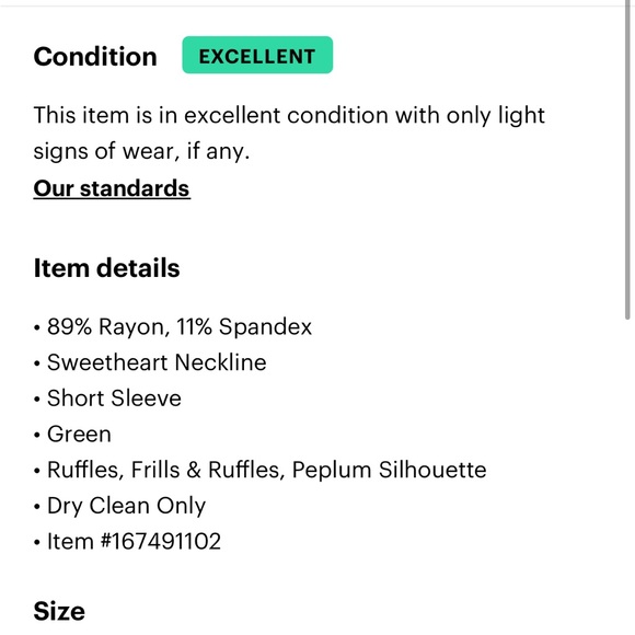 Hayden Army Green Ruffle Top - Picture 4 of 6